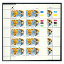 SA (Ciskei) 1984 Migratory Birds, u/m, SG60-63 x 10 sheetlets