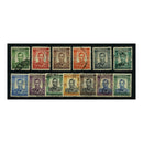 S Rhodesia 1937 Definitive set to 5/- (13v) fine cds used. SG40-52