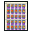 Sri Lanka 1978 NYSC, complete sheet of 50, red & yellow downaward shift, u/m. _SRIL0649MSV1