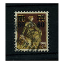 Switzerland 1915 80r on 70r Surcharge definitive, fine cds used. SG301