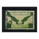 Switzerland 1933-40 Air 40c [wings] chalky, grilled gum, cds used. SG322a