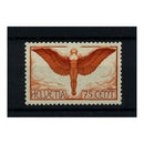 Switzerland 1936-40 Air 75c red-orange & claret, chalk surf. ppr, grilled gum, fine mtd mint. SG326a
