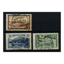 Switzerland 1927-34 3f-10f High value definitives, cds used. SG335-37