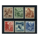Switzerland 1948 Changed colour defins, fresh mtd mint. SG489-94