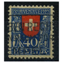 1922 Heraldry 40c Blue & carmine, fine cds used. SGJ23
