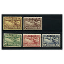 Thailand 1930-37 Air short set to 25s, fine mtd mint. SG238-42