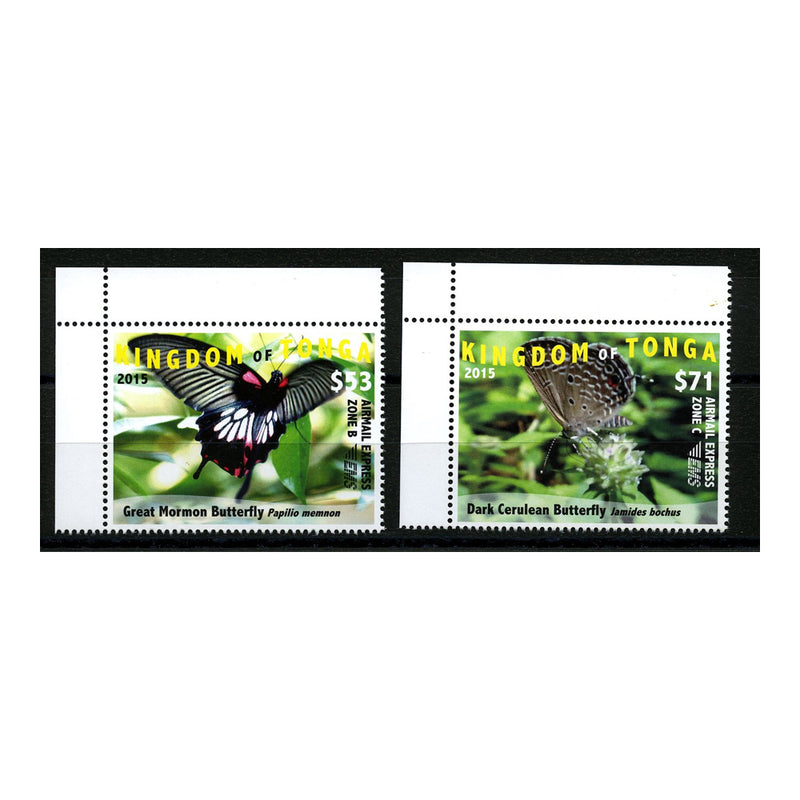 Tonga 2015 Butterflies, u/m. SGE9-10_TONGE0009M