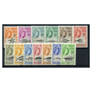 Tristan 1960 Marine life short set to 5/-, lightly mtd mint. SG28-40