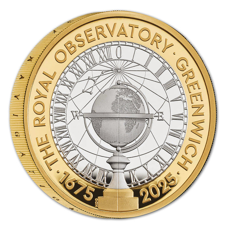 2025 Royal Observatory £2 Silver Proof  Coin_TWO2025AP