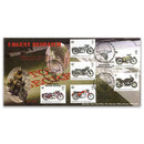 2005 Motorcycles. Bletchley Park Official - Urgent Despatch handstamp.