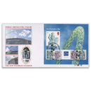 2007 Wembley M/S - Dawn Official - Wembley handstamp_TX0705