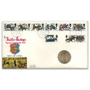 1966 Hastings - Phosphor. Battlefield H/s. Jersey 1066 5/- Coin