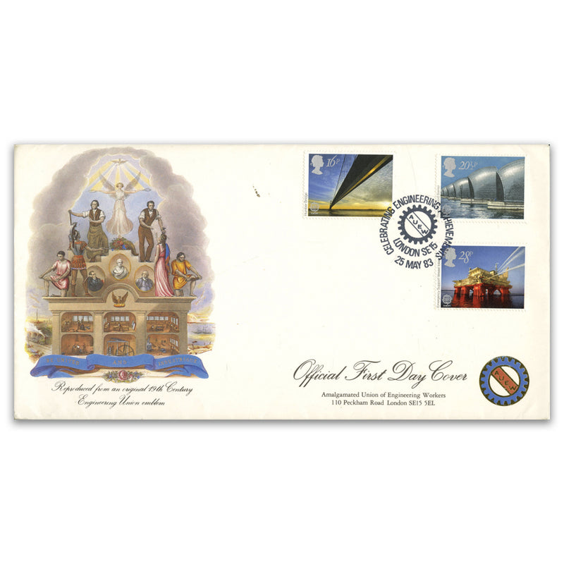 1983 Engineering, A.U.E.W. Official - A.U.E.W London SE15 h/s
