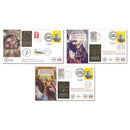 1990 Channel Tunnel Breakthrough. Set of 3