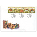 1995 Shakespeares Globe Blick Official - Blick Time Systems h/s. These covers are scarce.