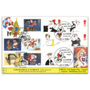 1997 Christmas, Dbld 1998 Comedians. GB Cover Double Official