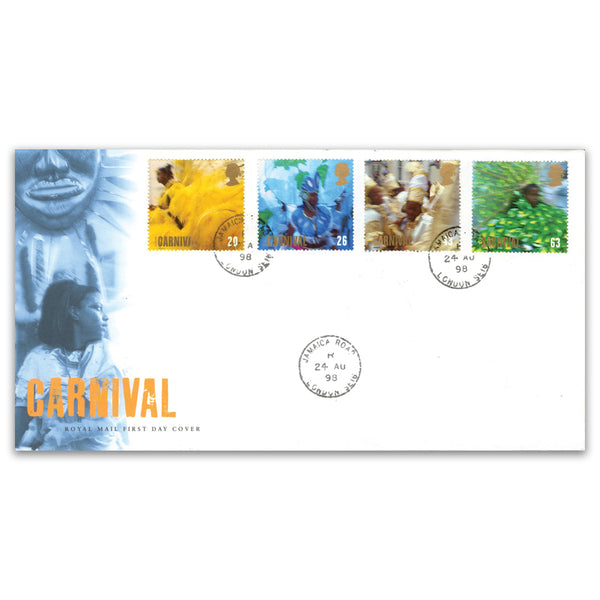 1998 Carnival RM - Jamaica Road CDS -PRE-DATED ERROR -Dated 24th Aug, 1 day early.