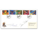 1998 Christmas. RM - Christmas Angels, Nasareth h/s. Signed Irene Trescow