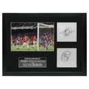 Teddy Sheringham & Ole Solskjaer Framed