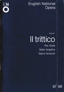 Il Trittico Souvenir programme  Signed by Cast