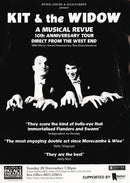 Kit & The Widow Signed Theatre Leaflet