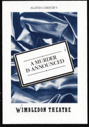 A Murder Is Announced Souvenir programme  Signed by Cast