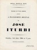 Josie Iturbi Cast Signed Programme