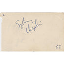 Sydney Chalpin Autograph_UFP3174