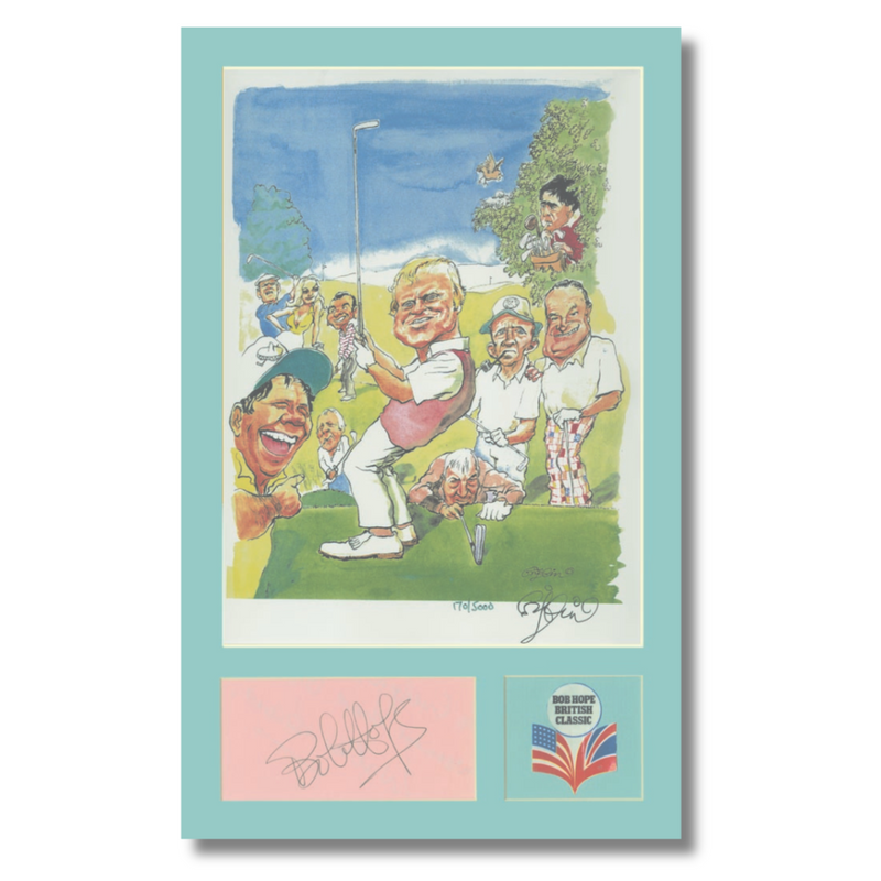  Bob Hope signature 