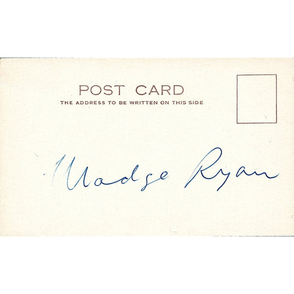 Madge Ryan - Autograph - Signed Postcard