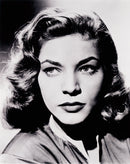 Lauren Bacall -  Autograph - Signature Mounted with Black & White Photograph