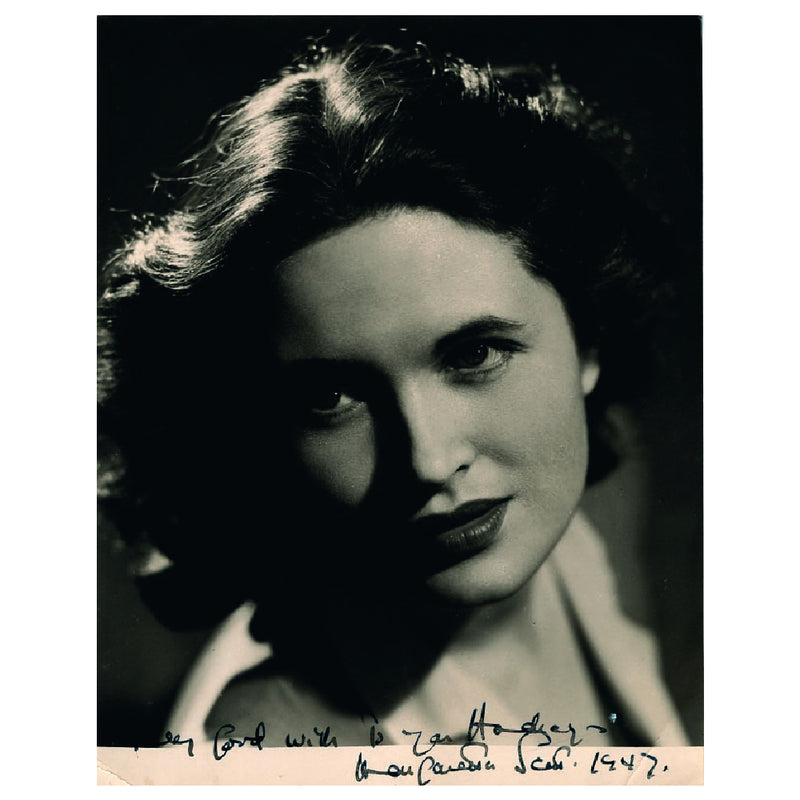 Margaretta Scott - Autograph - Signed Black and White Photograph