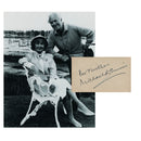 Michael Dennison -  Autograph - Signature Mounted with Black & White Photograph