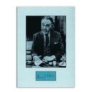 Edward G. Robinson  -  Autograph - Signature Mounted with Black & White Photograph