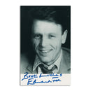 Edward Fox  - Autograph - Signed Black and White Photograph