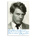 Edward Fox  - Autograph - Signed Black and White Photograph