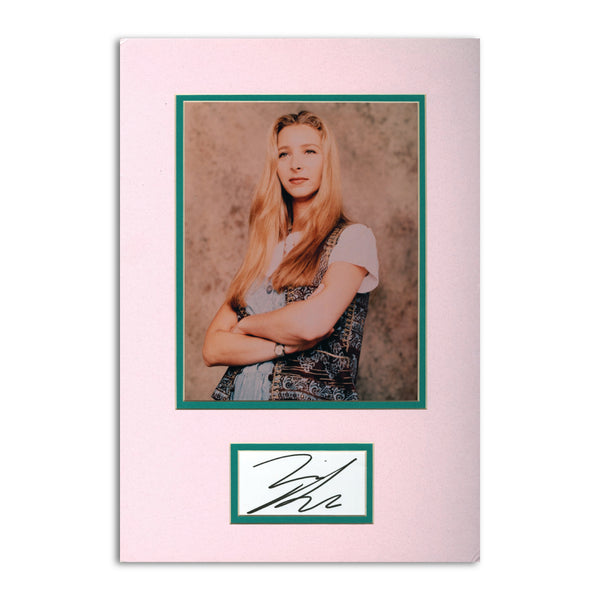 Lisa Kudrow  -  Autograph - Signature Mounted with Colour Photograph
