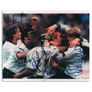 Ginola, Ferdinand, Neilsen & Iverson - Autograph - Signed Colour Photograph