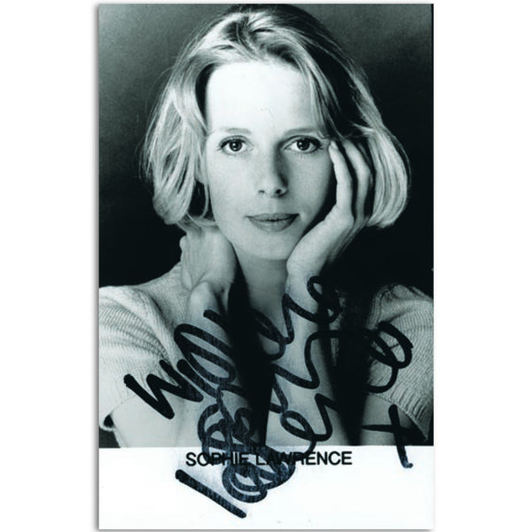 Sophie Lawrence - Autograph - Signed Black and White Photograph_UFP5845
