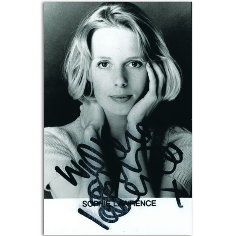 Sophie Lawrence - Autograph - Signed Black and White Photograph_UFP5845