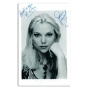 Samantha Janus - Autograph - Signed Black and White Photograph_UFP5852