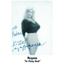 Morganna- Autograph - Signed Black and White Photograph_UFP5951