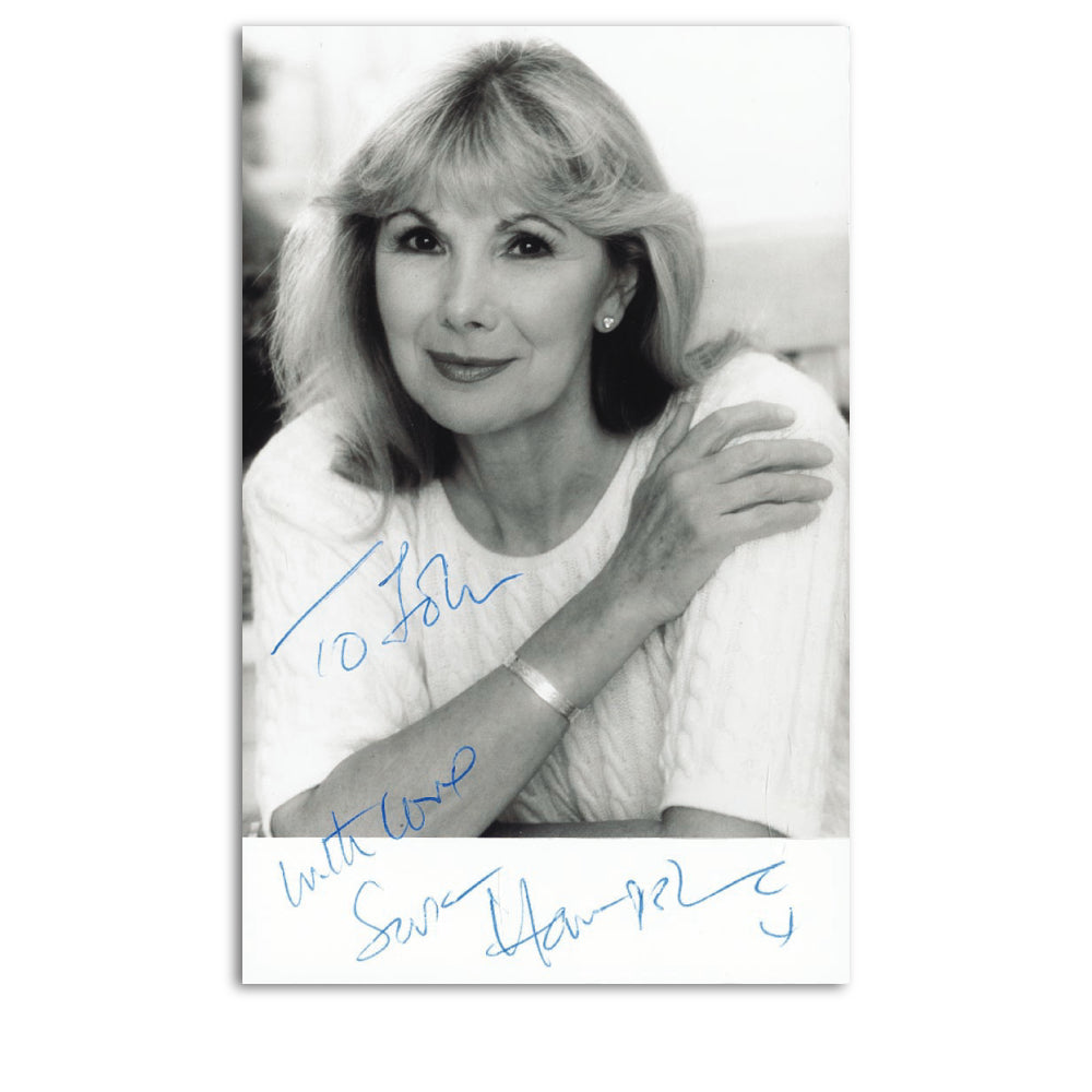 Susan Hampshire - Autograph - Signed Black and White Photograph