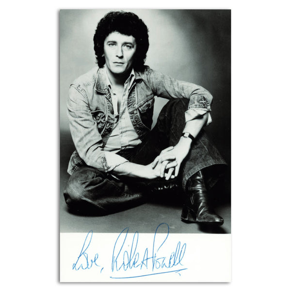 Robert Powell - Autograph - Signed Black and White Photograph_UFP6173