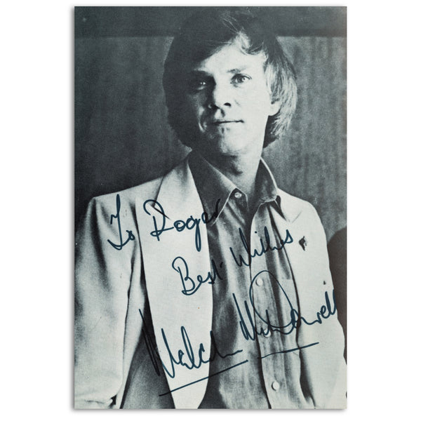 Malcolm McDowell - Autograph - Signed Black and White Photograph_UFP6178