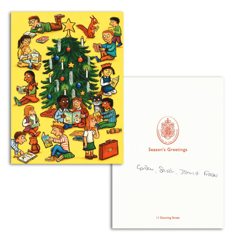 Gordon & Sarah Brown - Signature - Signed Christmas Card_UFP6335F