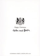 Gordon & Sarah Brown Signed Christmas Card