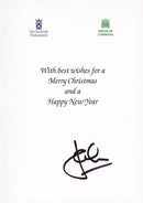 John Reid - Signature - Signed Christmas Card