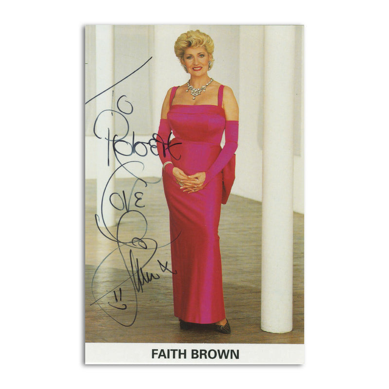 Faith Brown - Autograph - Signed Colour Photograph_UFP6415