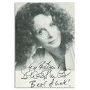 Sarah Miles - Autograph - Signed Black and White Photograph
